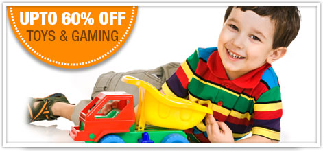 Flat 60% Off Toys & Gaming